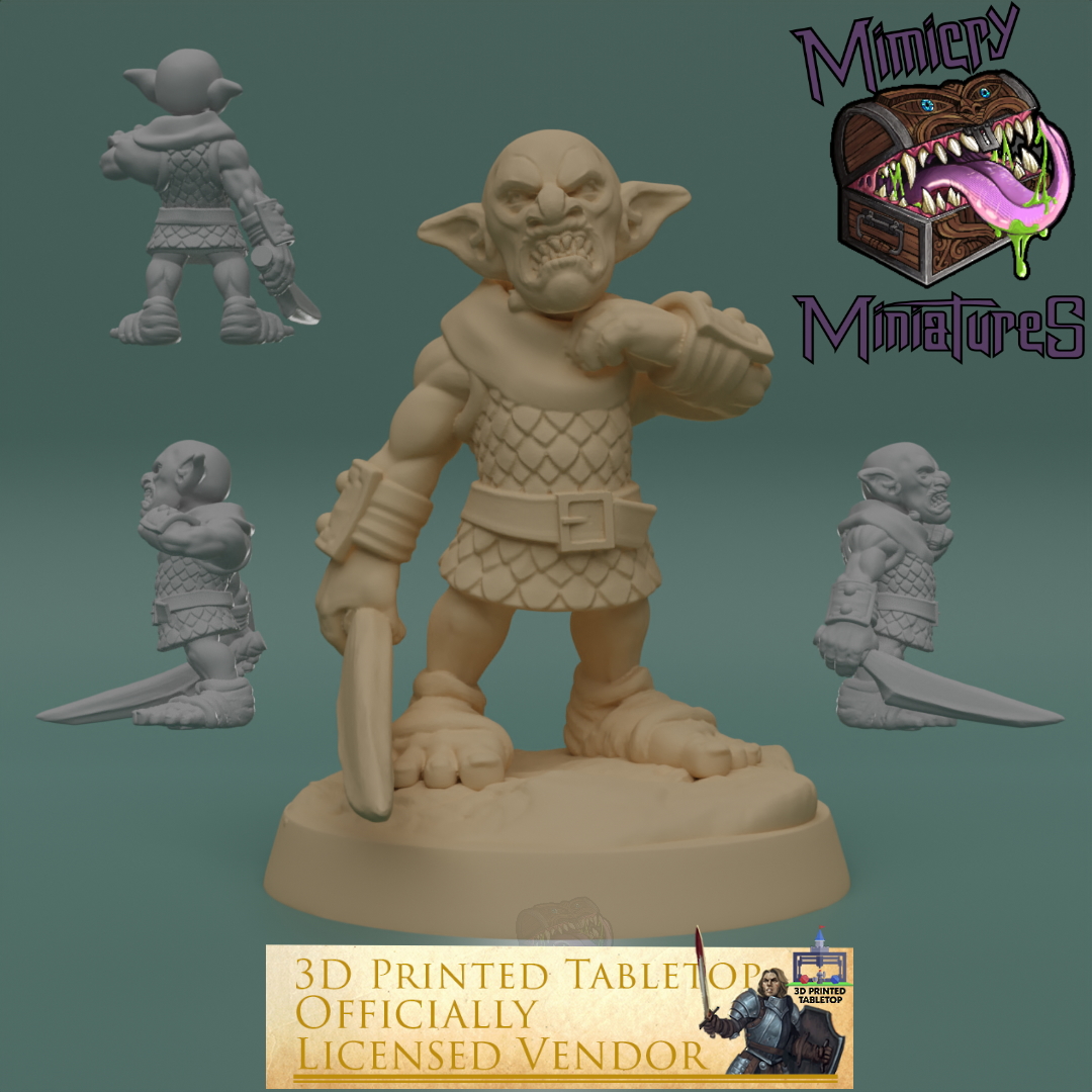 Goblin Group 2  - The Lost Adventures from 3D Printed Tabletop image 4